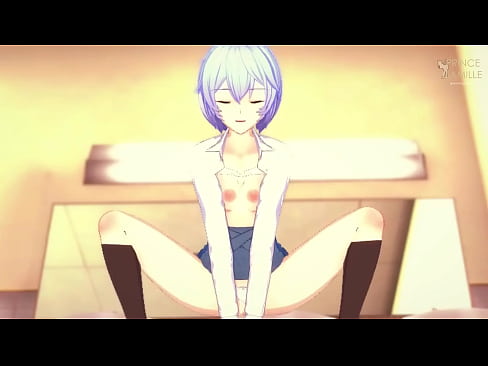 An encounter in the bathroom with Ayanami