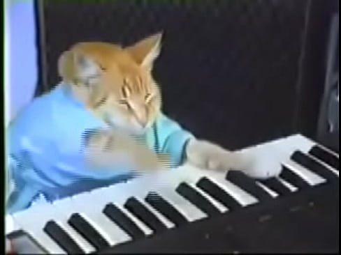 hot pussy action on the piano