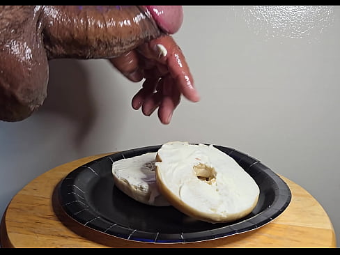 Sperm covered Bagel is so good.