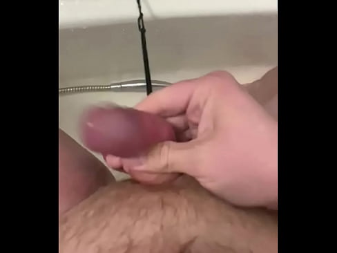 played with a dick, tied a bottle and jerked off