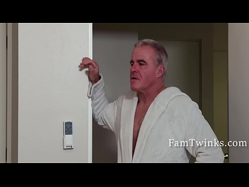 Spectre Of Departed Stepdad Teams Up With Grandpa To Fuck Twink