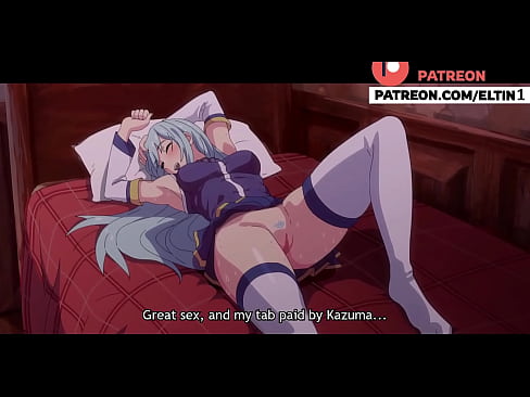 Aqua Konosuba Hot Fuck In Tavern | Premium Animation Porn Video