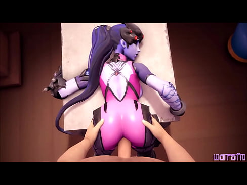 Widow clap ass