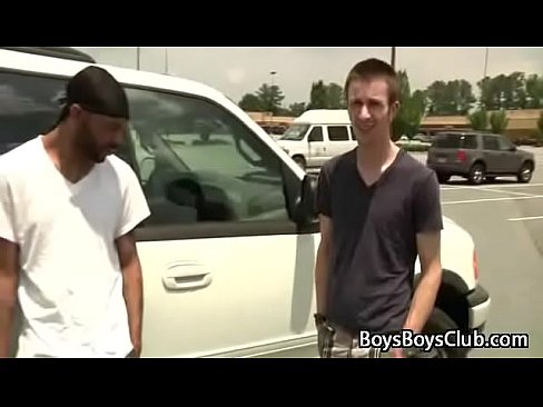 Black Muscular Gay Man Fuck WHite Teen Boy 04