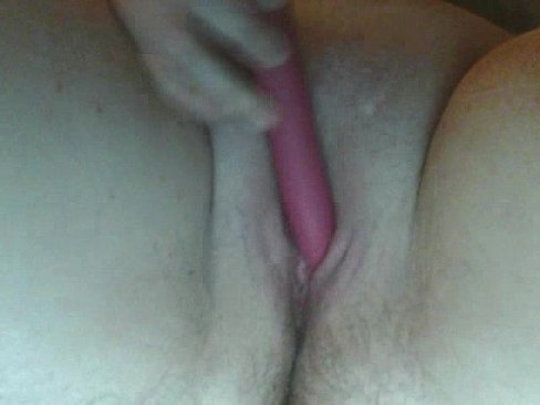 girl fucking herself with dildo