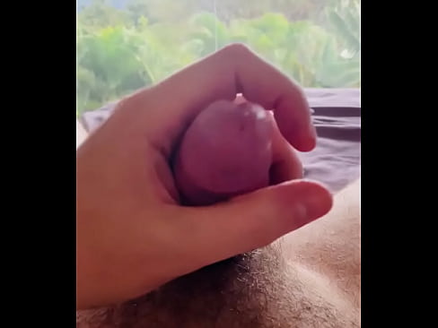 Playing with precum in the tropics