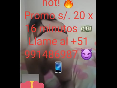 Sexcam con trans peruanita 14