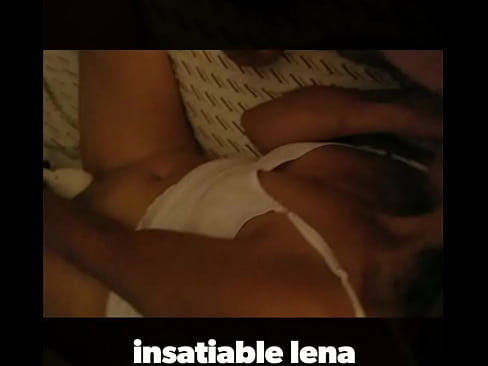 Lena swallows my cock
