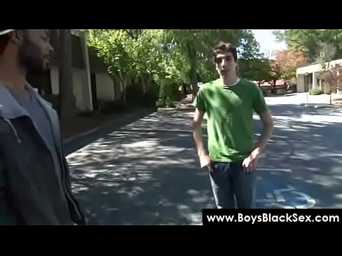 Blacks Thugs Breaking Down Sissy White Boys 08