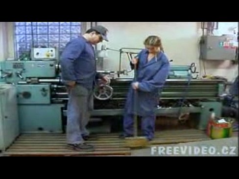 Busty Czech Girl Fucked On Lathe