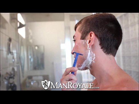 ManRoyale Guy get fucked in his freshly shaved ass