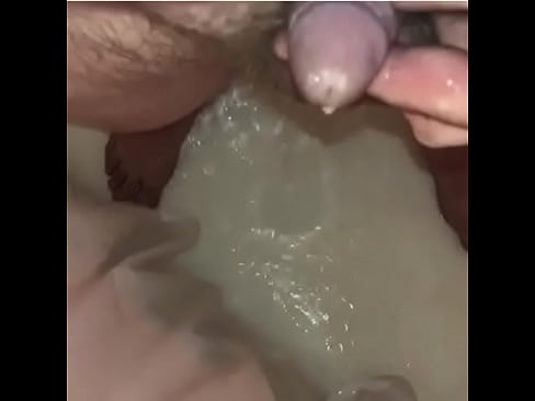 Little cock pissing