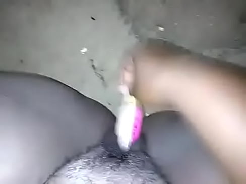 Horny Black Bbw fingering herself