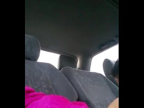 Pussy licking in car