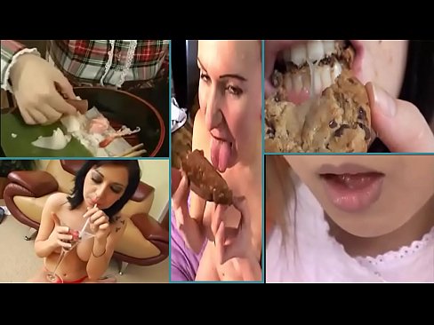eating cum in food 2 very piggy, fun and hot video