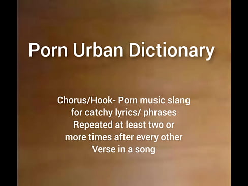 Music porn slang words