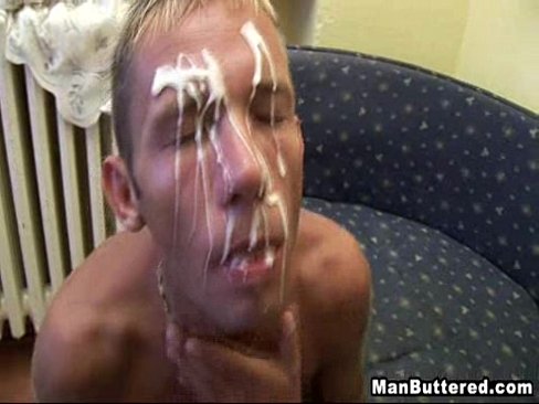 Wanking Big Loads in His Face
