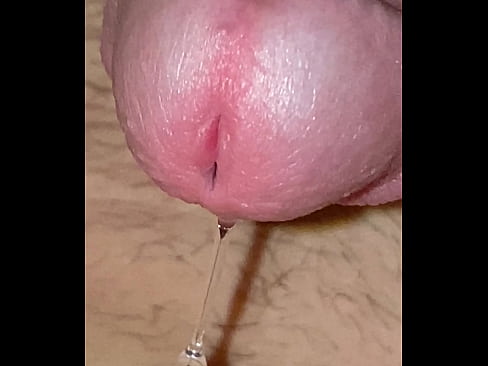 Young boys cock pulsates and drips pre cum