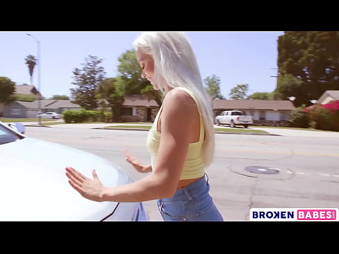 BrokenBabes - Elsa Jean's Car Problems Turn Into Hook Up With BBC