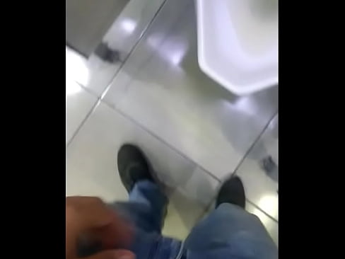 cum in public restroom