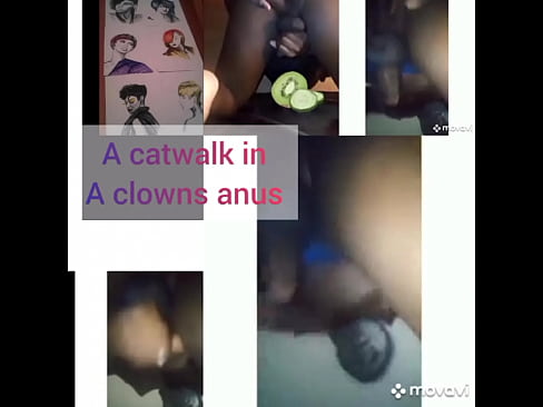 A catwalk in the anus extended