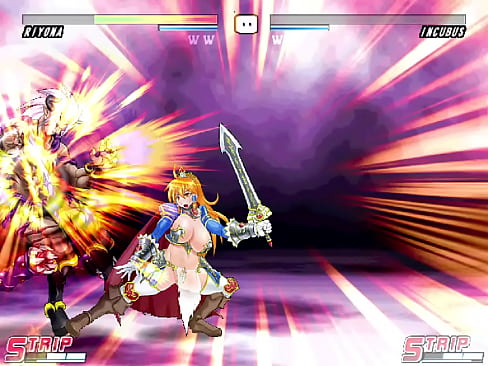 strip fighter V sword girl fighting game gameplay