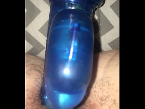 Amy uses Blue Dolphin to cum pt.2