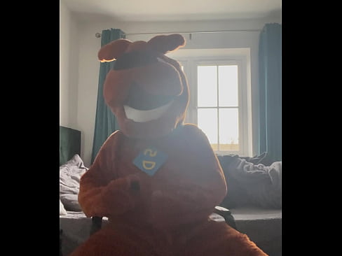 Scooby Doo mascot enjoys alone time