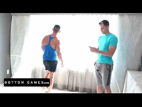 BottomGames - Bored Friends Decide To Spice Up A Wrestling Competition And Bet Their Tight Assholes