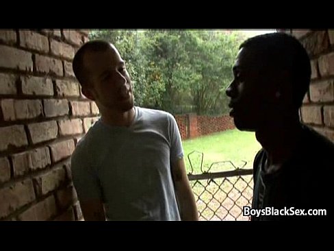 Blacks On Boys - Interracial Hardcore Gay Fuck Video 02