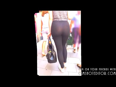 Hot Bubble Ass In Public