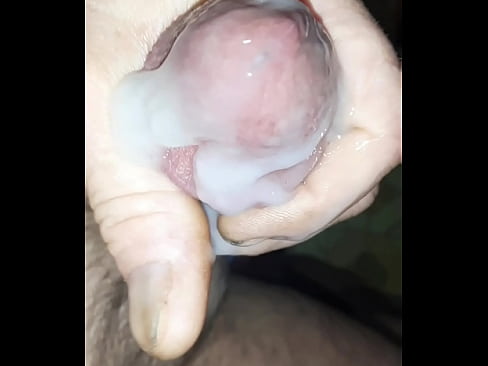 Cum flowing out