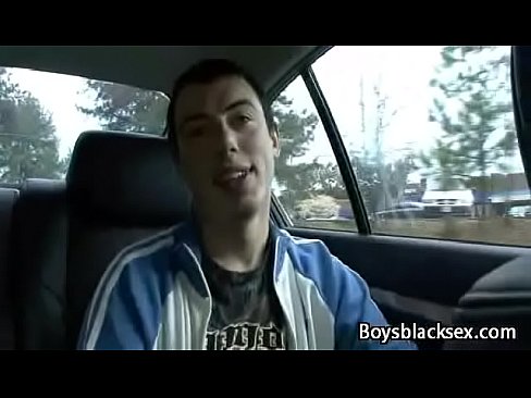 White Sexy Gay Teen Boy Enjoy Big Black Dick Hard Way 04