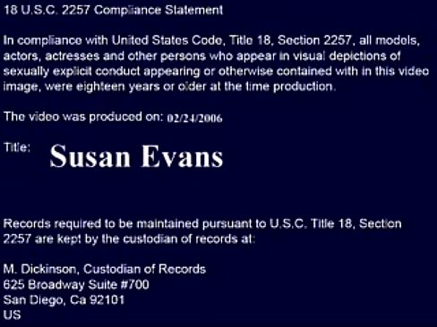 Susan Evans takes care of sons friend