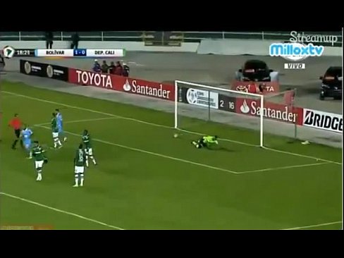 Bolivar vs Desportivo Cali 5-0 - Goles y Resumen - Libertadores 2016