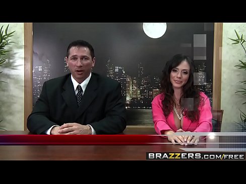 Brazzers - Big Tits at Work -  Fuck The News scene starring Ariella Ferrera, Nikki Sexx and John Str