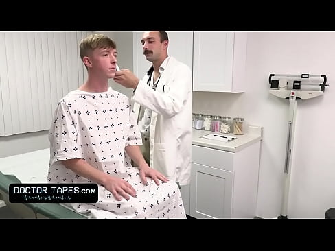 DoctorTapes - Horny Twink Boy Enjoys His Regular Oral And Anal Examination With Doctor Johnny