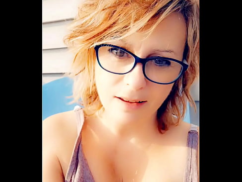 I love to show off my breasts when it's nice and hot out