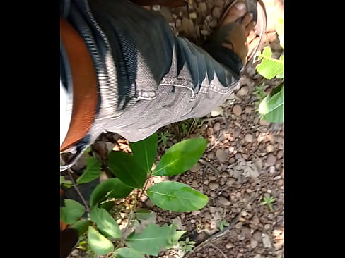 Desi indian big black hairy gay fuck in forest