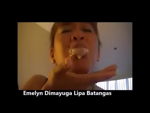 Emelyn dimayuga Lipa batangas takes mouthful of thick Cum