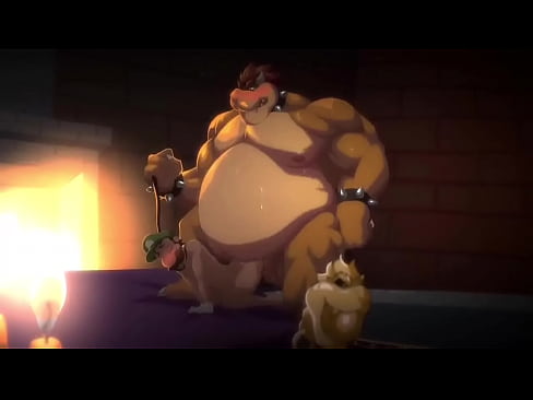 Gaay porn sex lugi fucked by Bowser hot