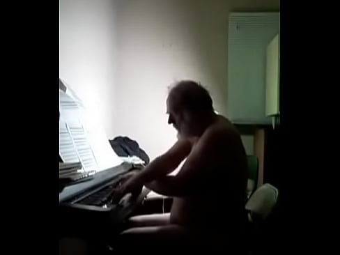 Nude Organ Toccata Played in Piano