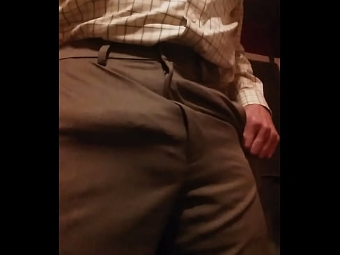 My horny bulge had to cum out