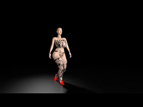 3D Animated Model Catwalk