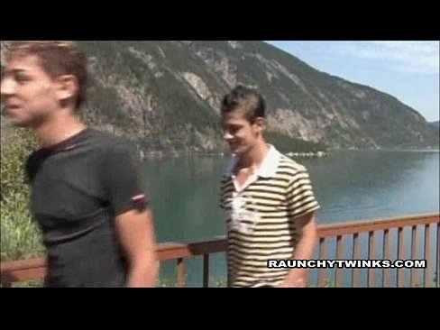 Threesome Outdoor Company Gay Fucked