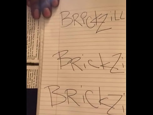Brickzilla verifies himself as Brickzilla Give me  My Xvideos Channel