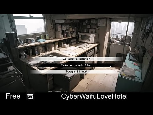 CyberWaifuLoveHotel (free game itchio) Visual Novel