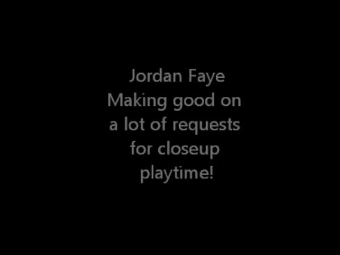 Jordan Faye playtime