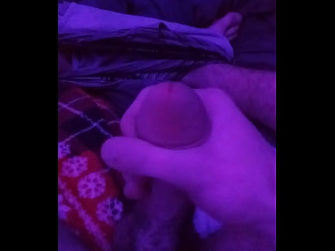 Huge dick jerking off