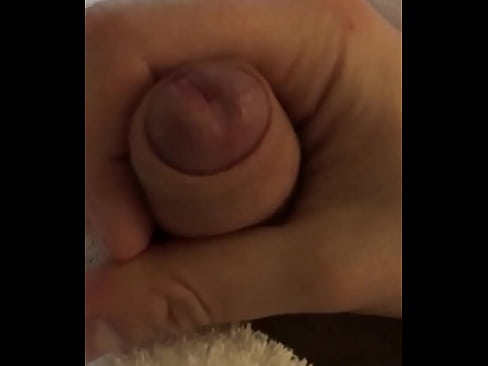 Masturbate penis on hand